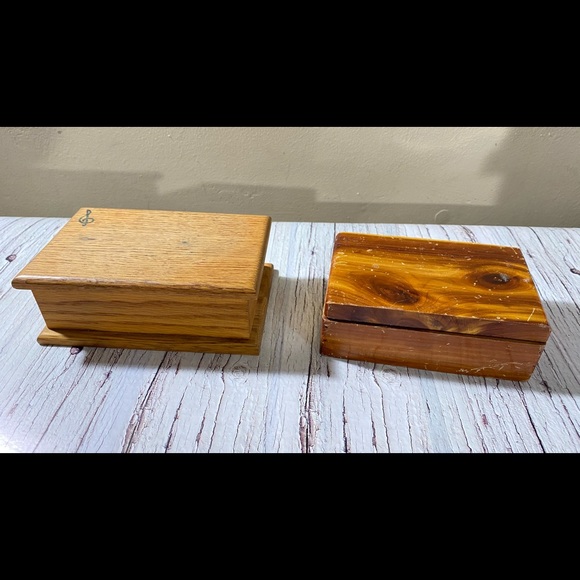 tow Jewelry Wooden Box Handmade, crafts - Picture 1 of 9